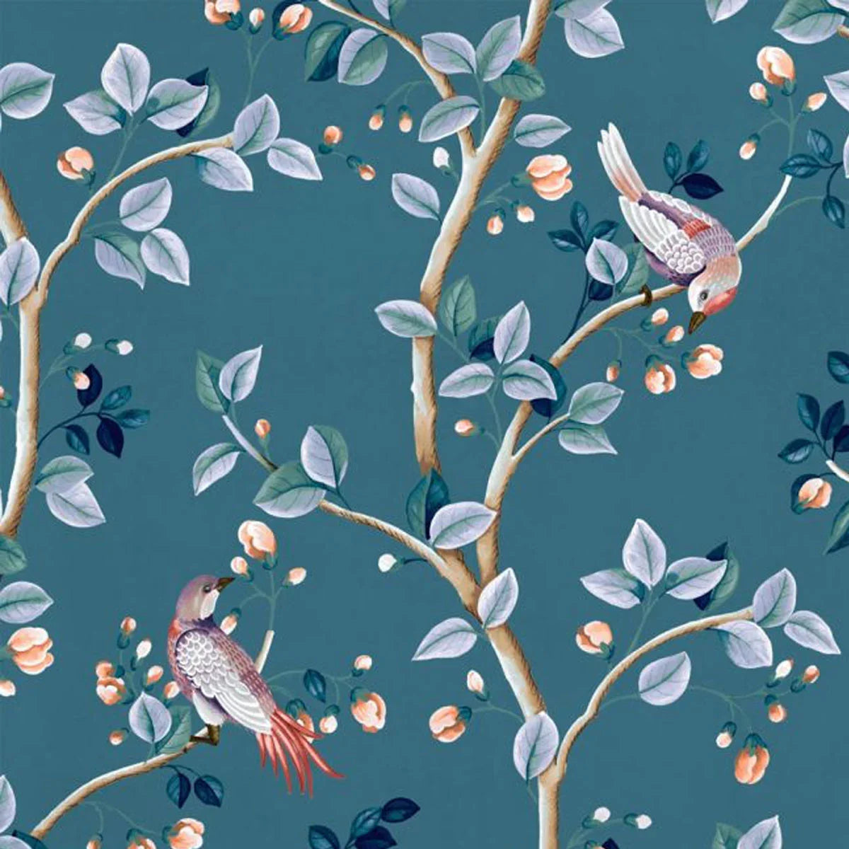 Birds Prosperity Wallpaper - Coordonne