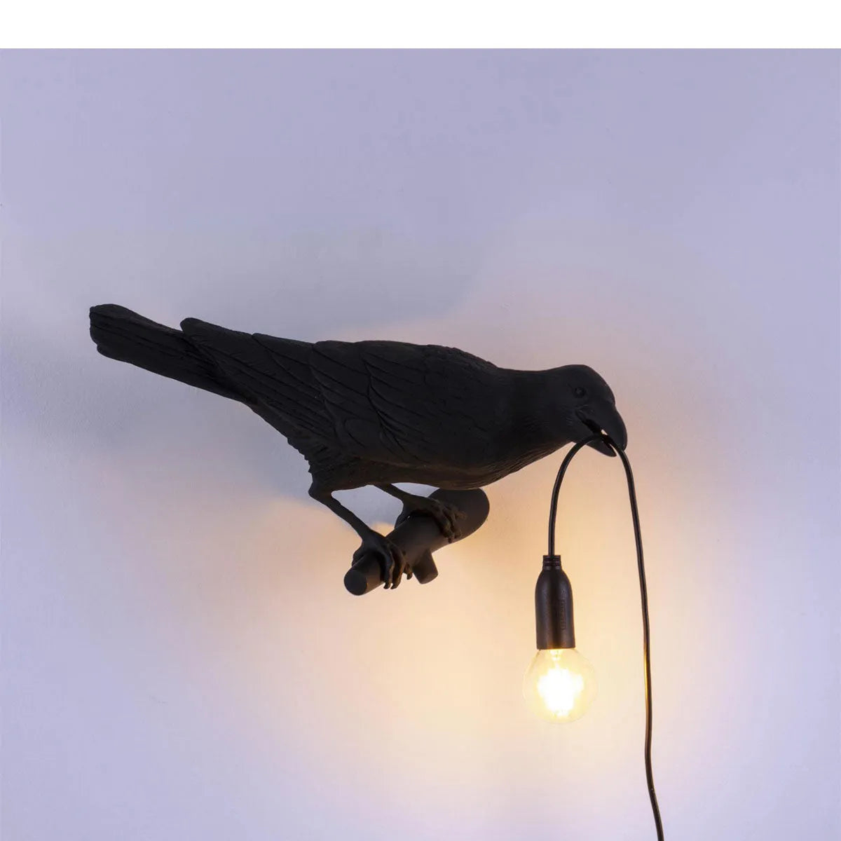 Bird Lamp Black - Seletti