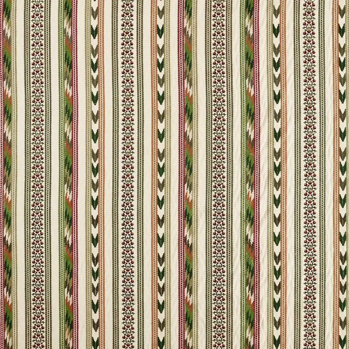 Bloomsbury Stripe Fabric - Morris & Co