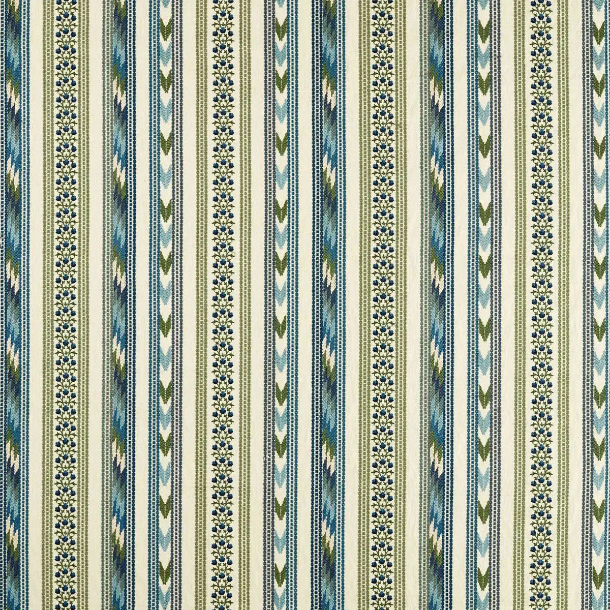 Bloomsbury Stripe Fabric - Morris & Co