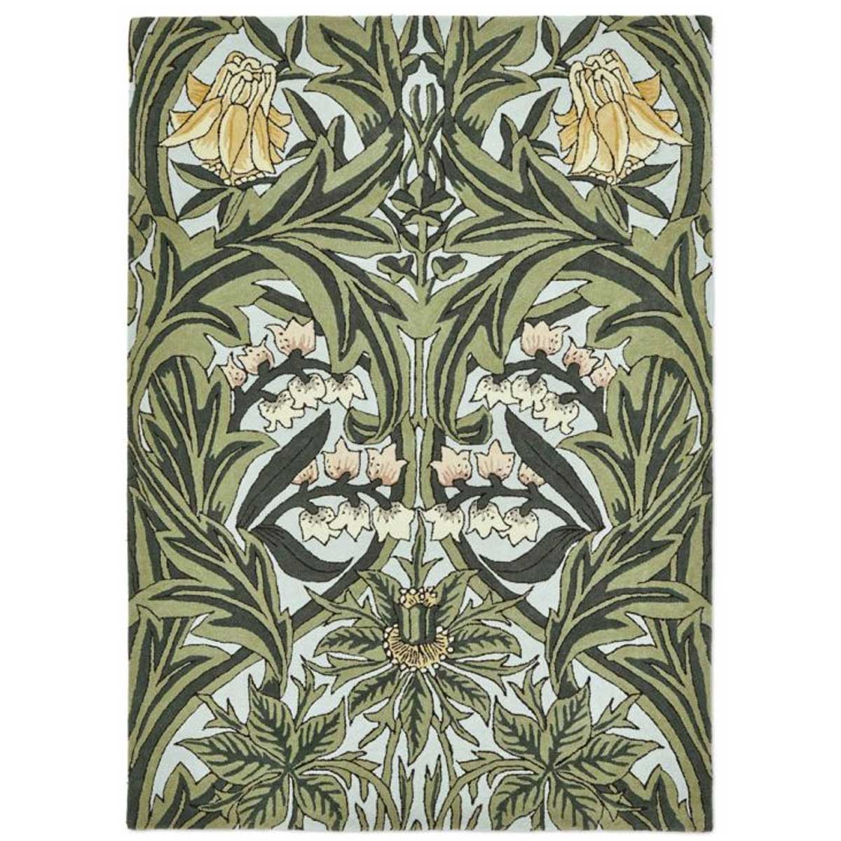 Morris & Co. Owl & Willow Green Rug