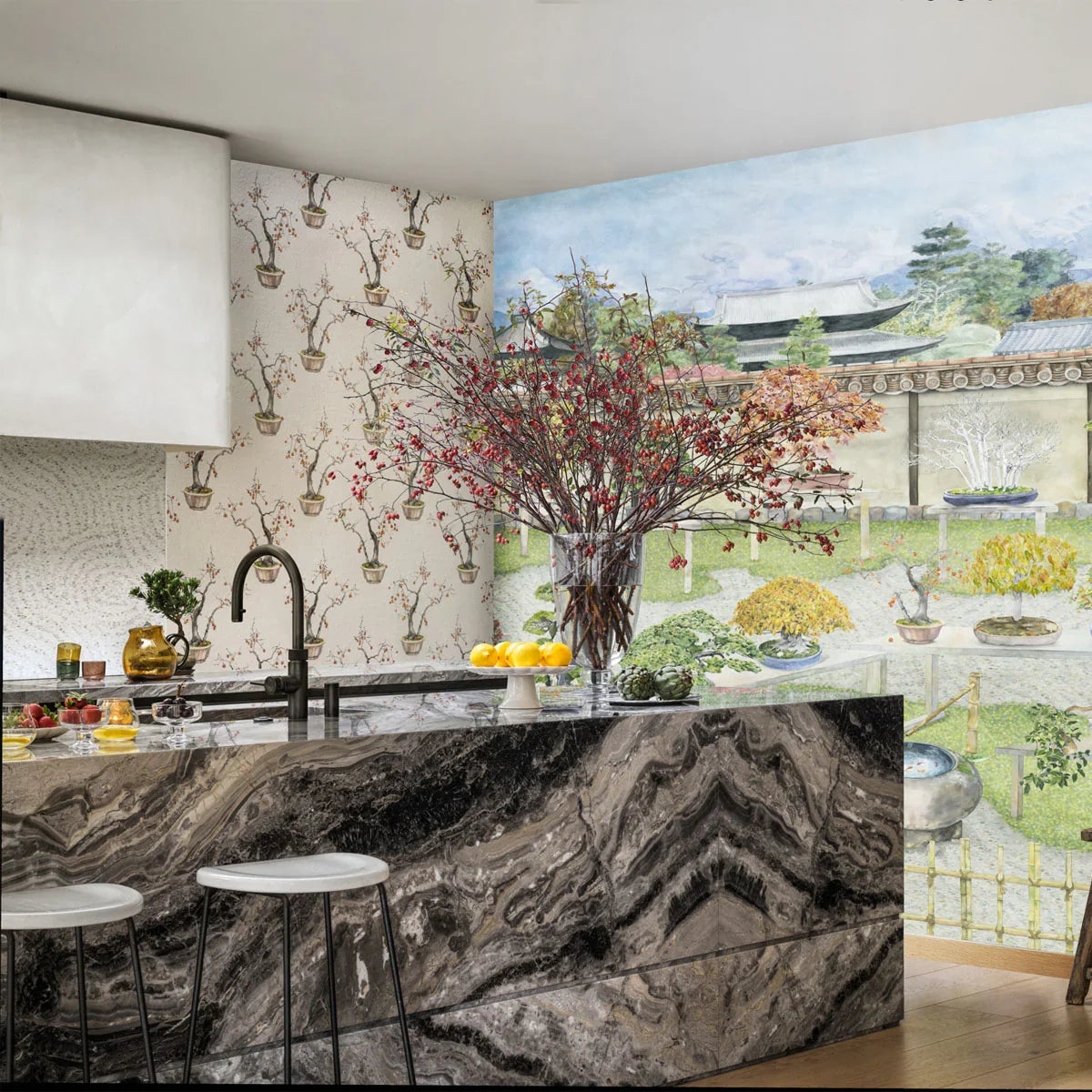 Bonsai Garden Wallpaper - Cole & Son