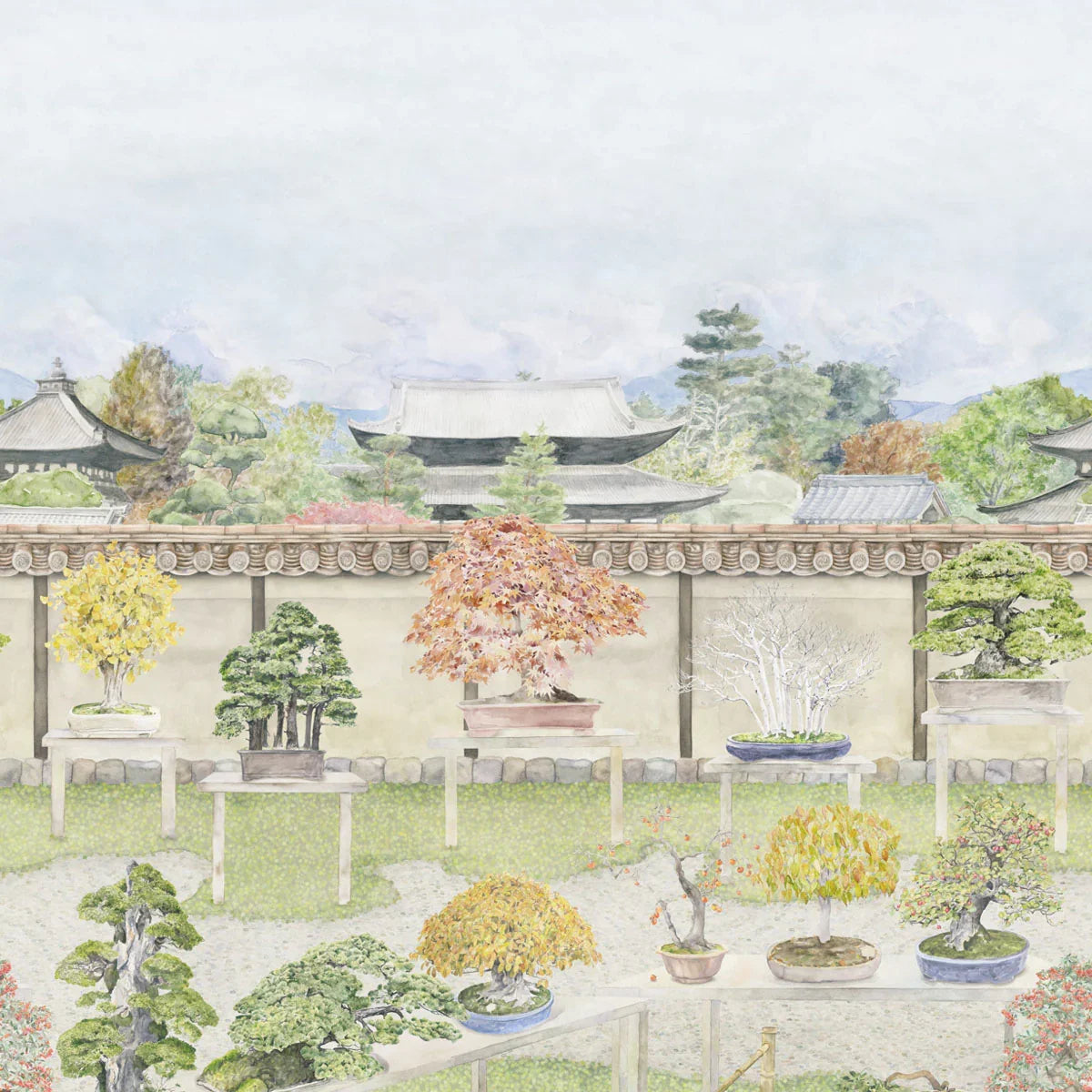 Bonsai Garden Wallpaper - Cole & Son