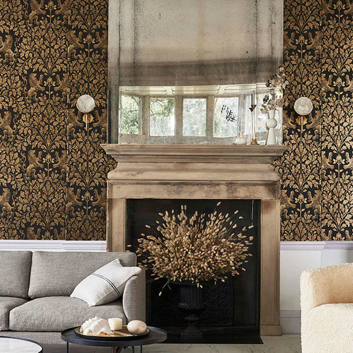 Boscobel Oak Wallpaper - Cole & Son