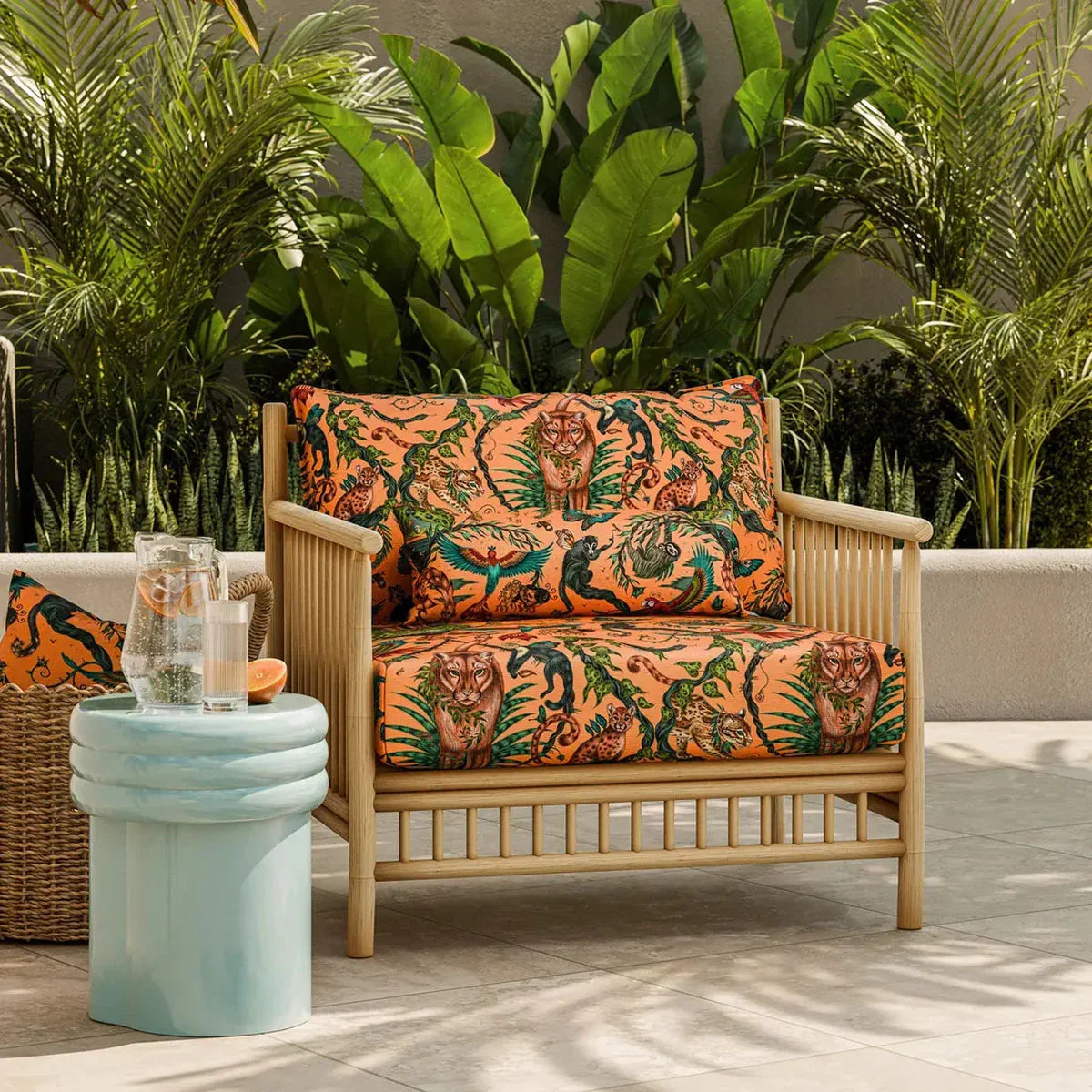 Bosque Dreams Indoor Outdoor Fabric - Clarke & Clarke X Emma Shipley