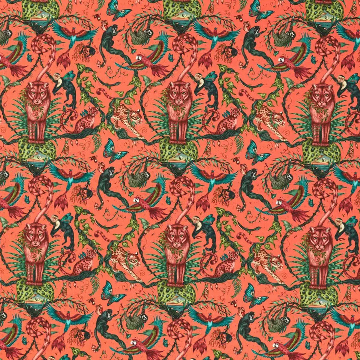 Bosque Dreams Indoor Outdoor Fabric - Clarke & Clarke X Emma Shipley