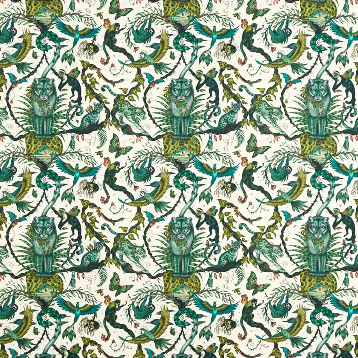 Bosque Dreams Indoor Outdoor Fabric - Clarke & Clarke X Emma Shipley
