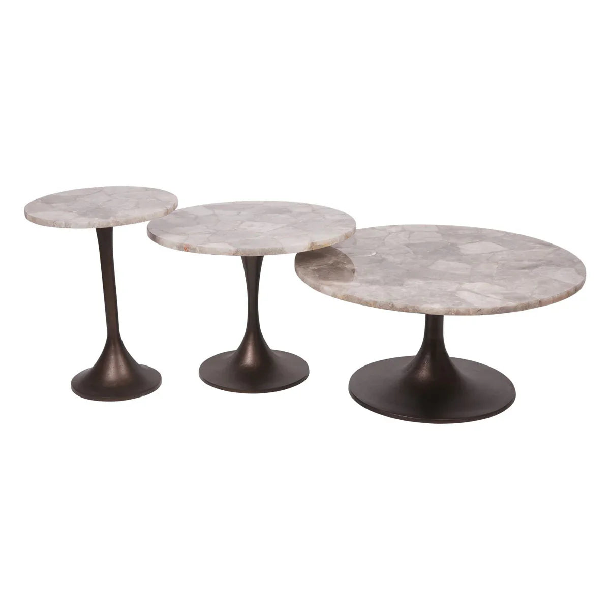 Bosworth Round Coffee Table 80cm - Courthouse Furniture