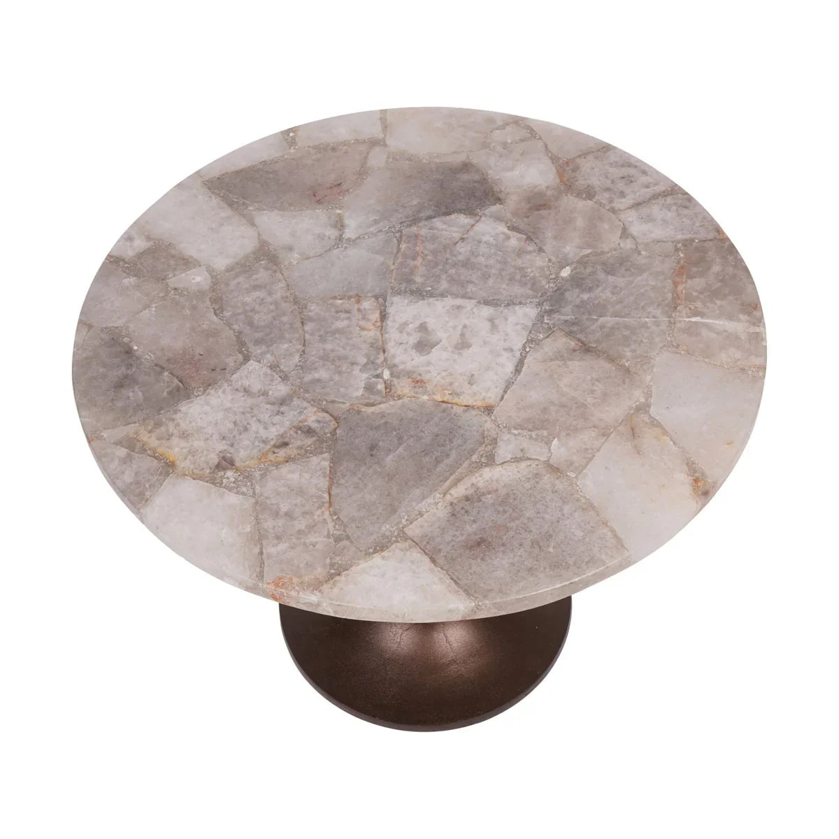 Bosworth Smokey Quartz Side Table - Courthouse Furniture