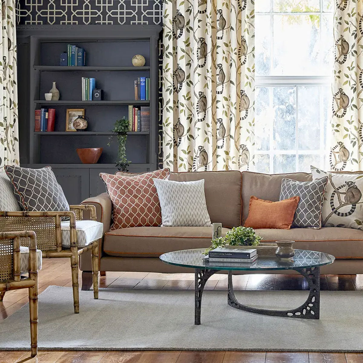 Botanic Trellis Fabric - Sanderson