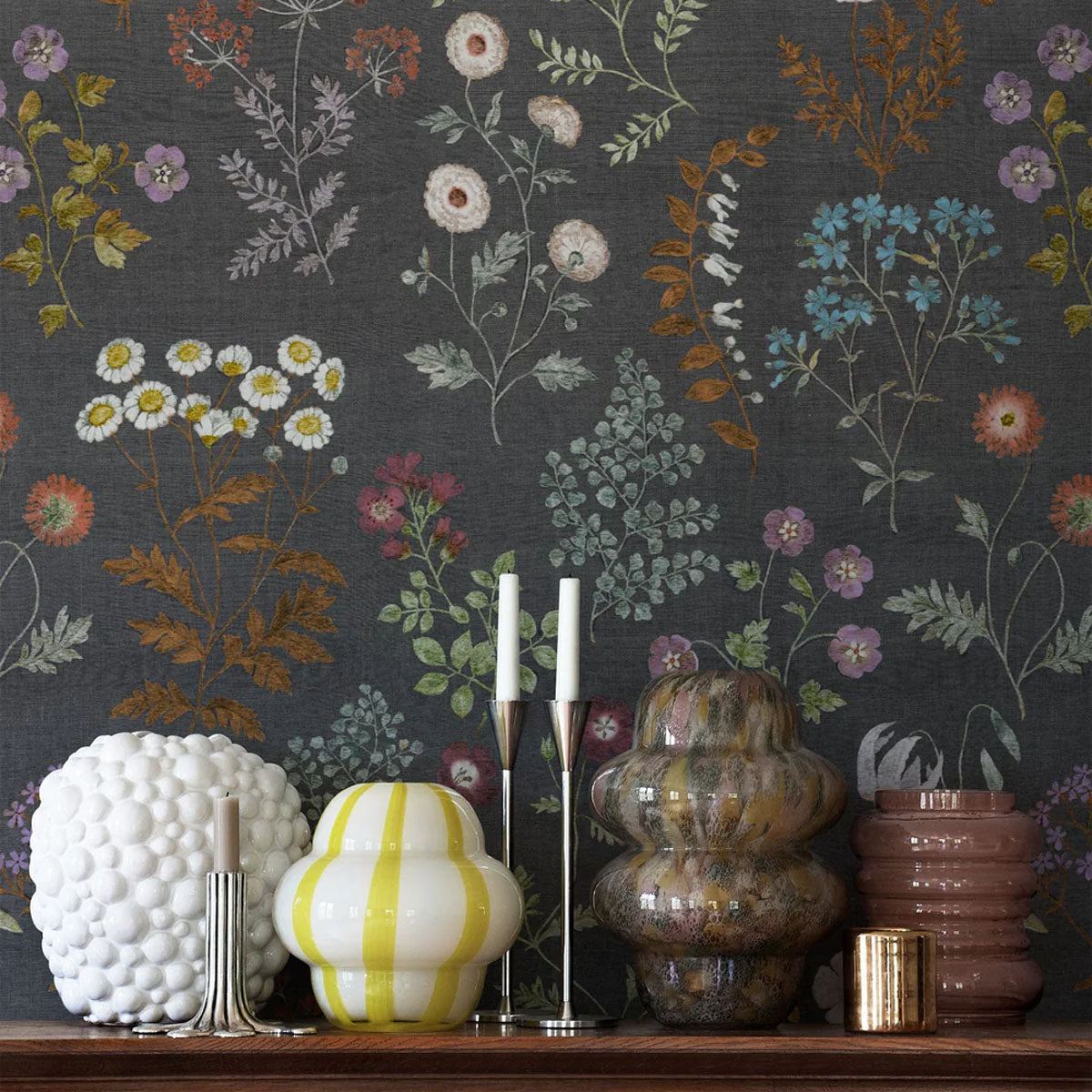 Botanica Mural Wallpaper - Borastapeter