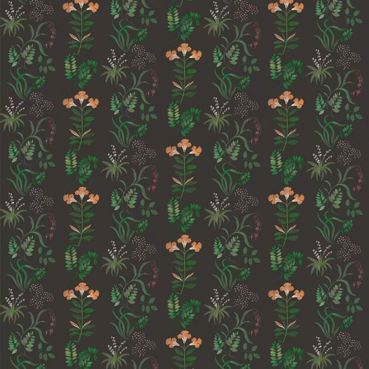 Botanical Stripe Wallpaper - Liberty