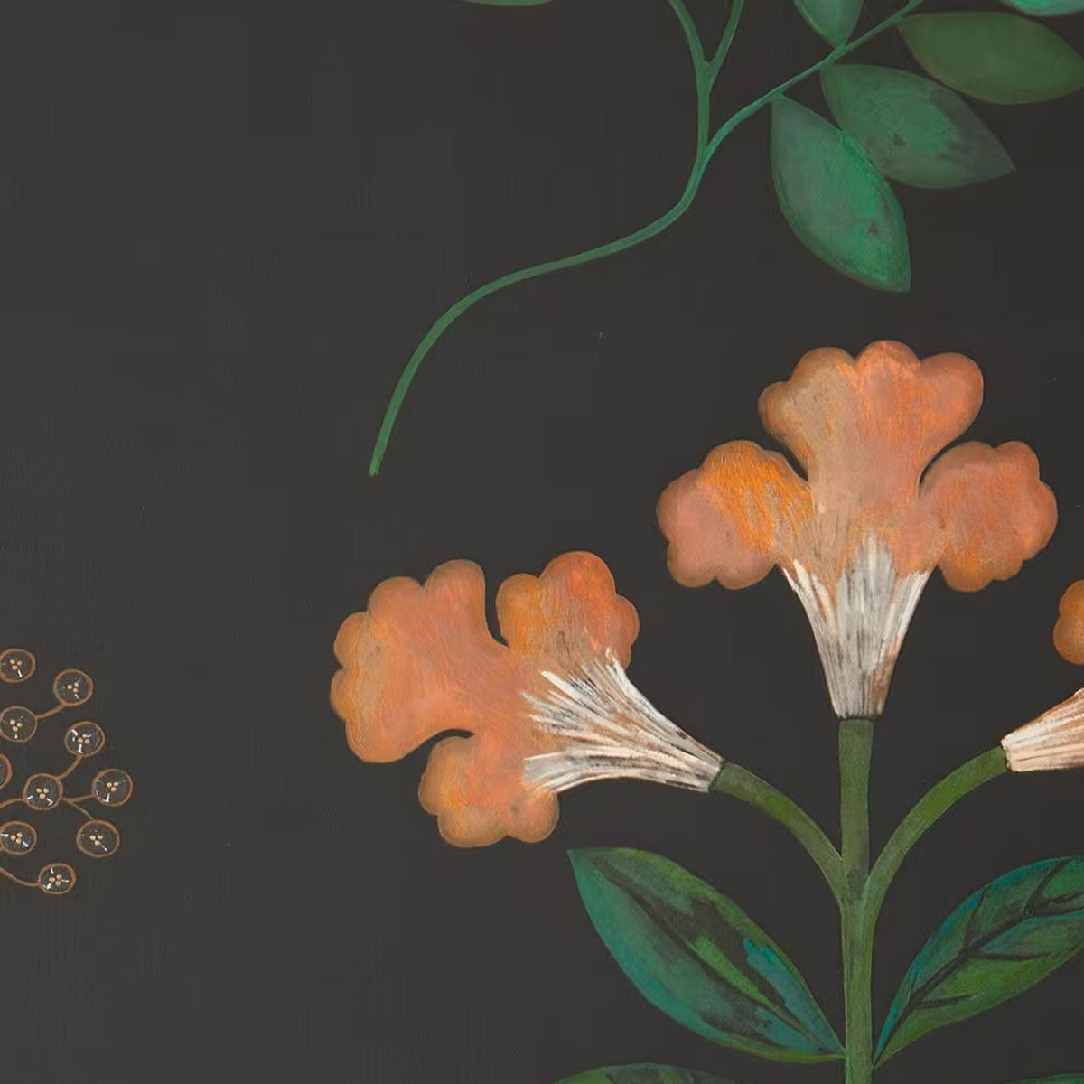 Botanical Stripe Wallpaper - Liberty