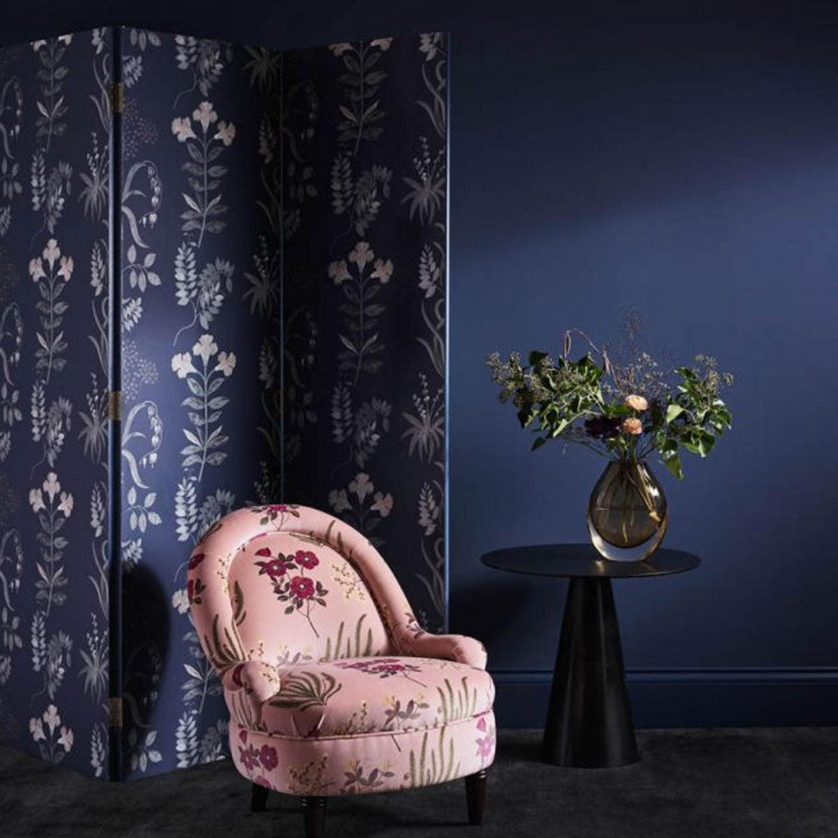 Botanical Stripe Wallpaper - Liberty