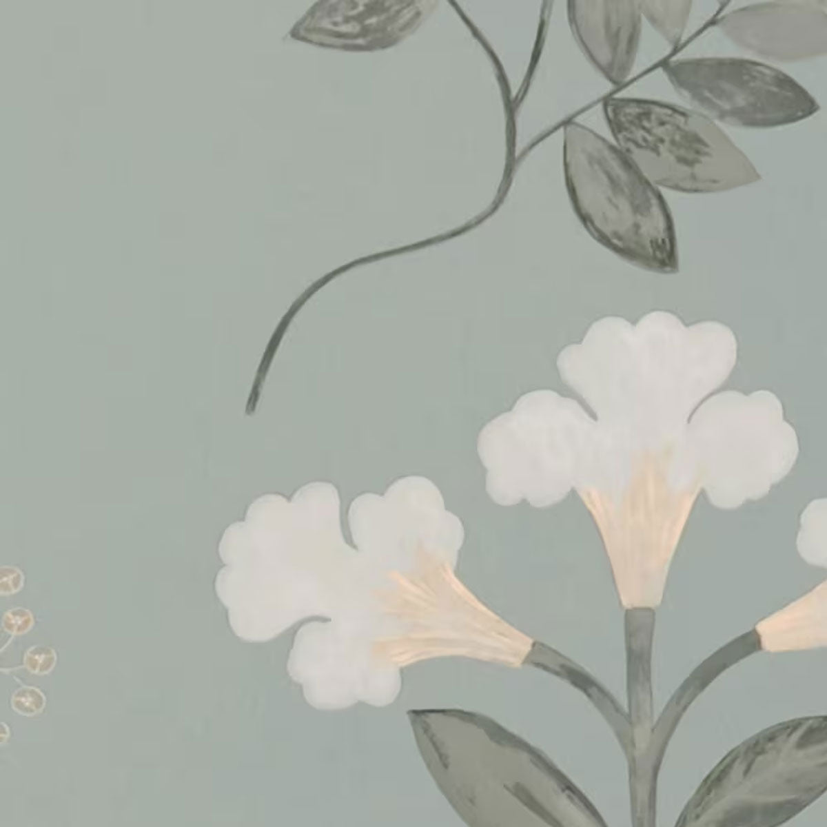 Botanical Stripe Wallpaper - Liberty