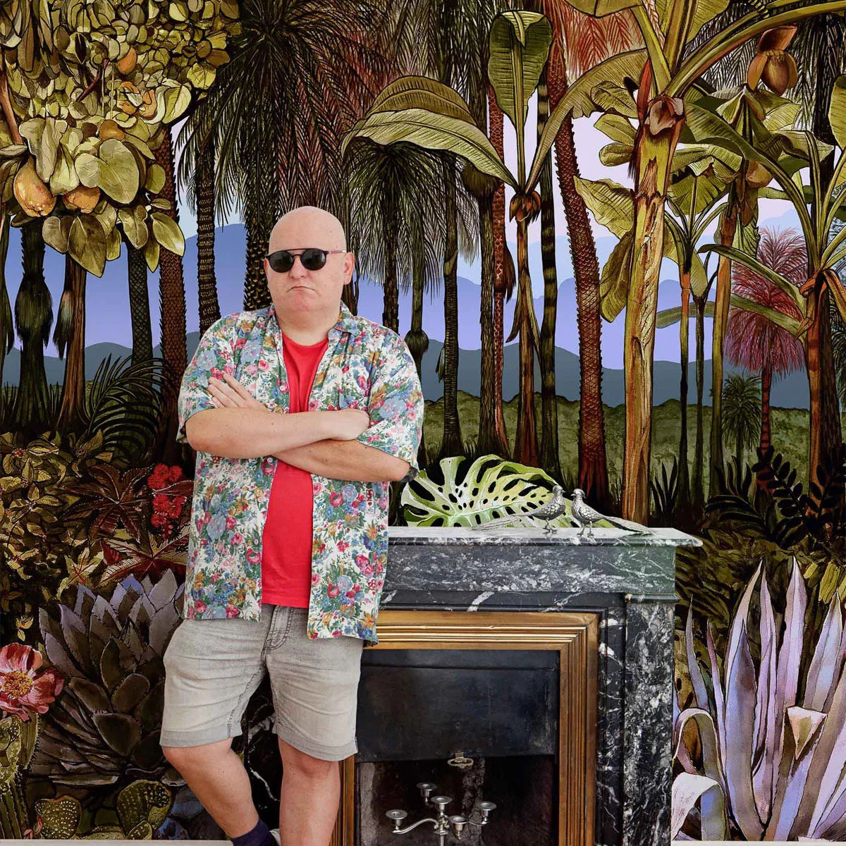 Botánico Mural Wallpaper - Coordonne