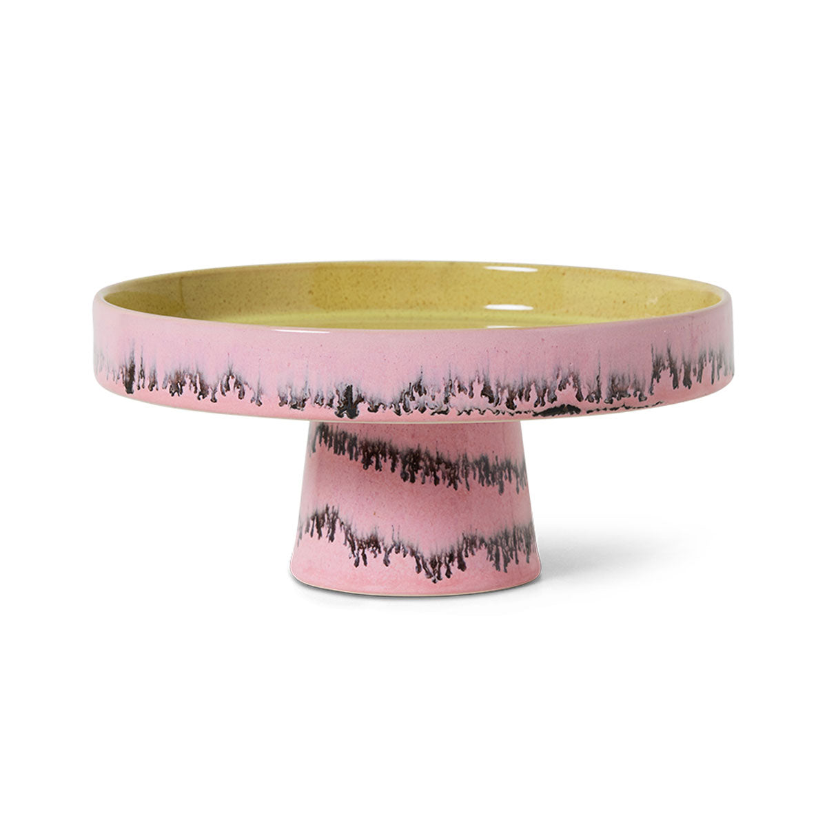 70s Ceramics Bowl On Base - HKLIVING