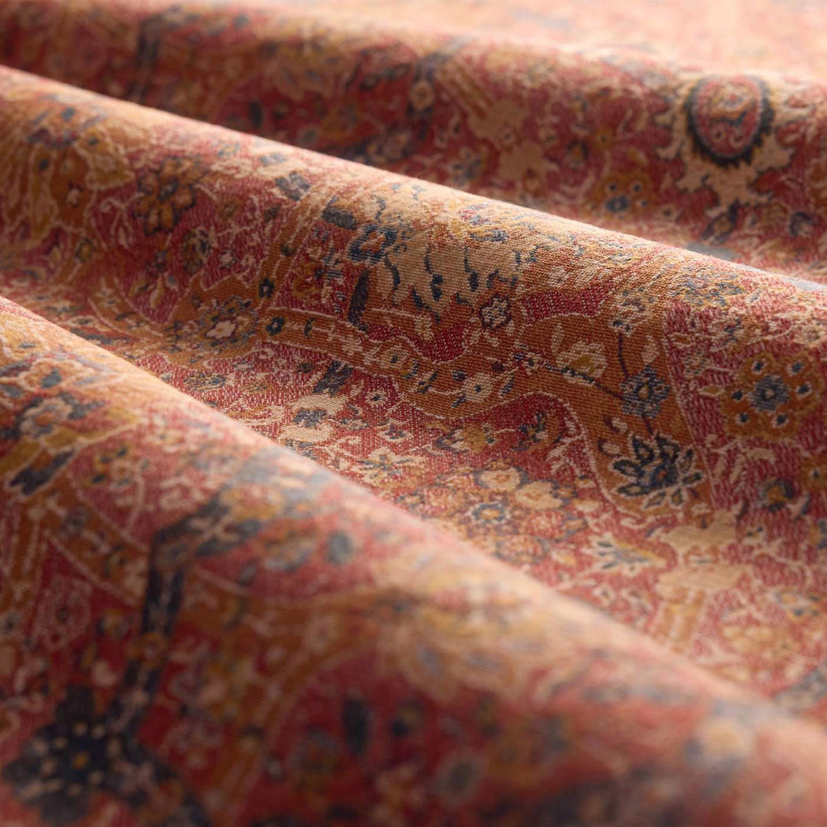 Sanderson Brantwood Wool fabric – Madder/Jodphur Blue (6)