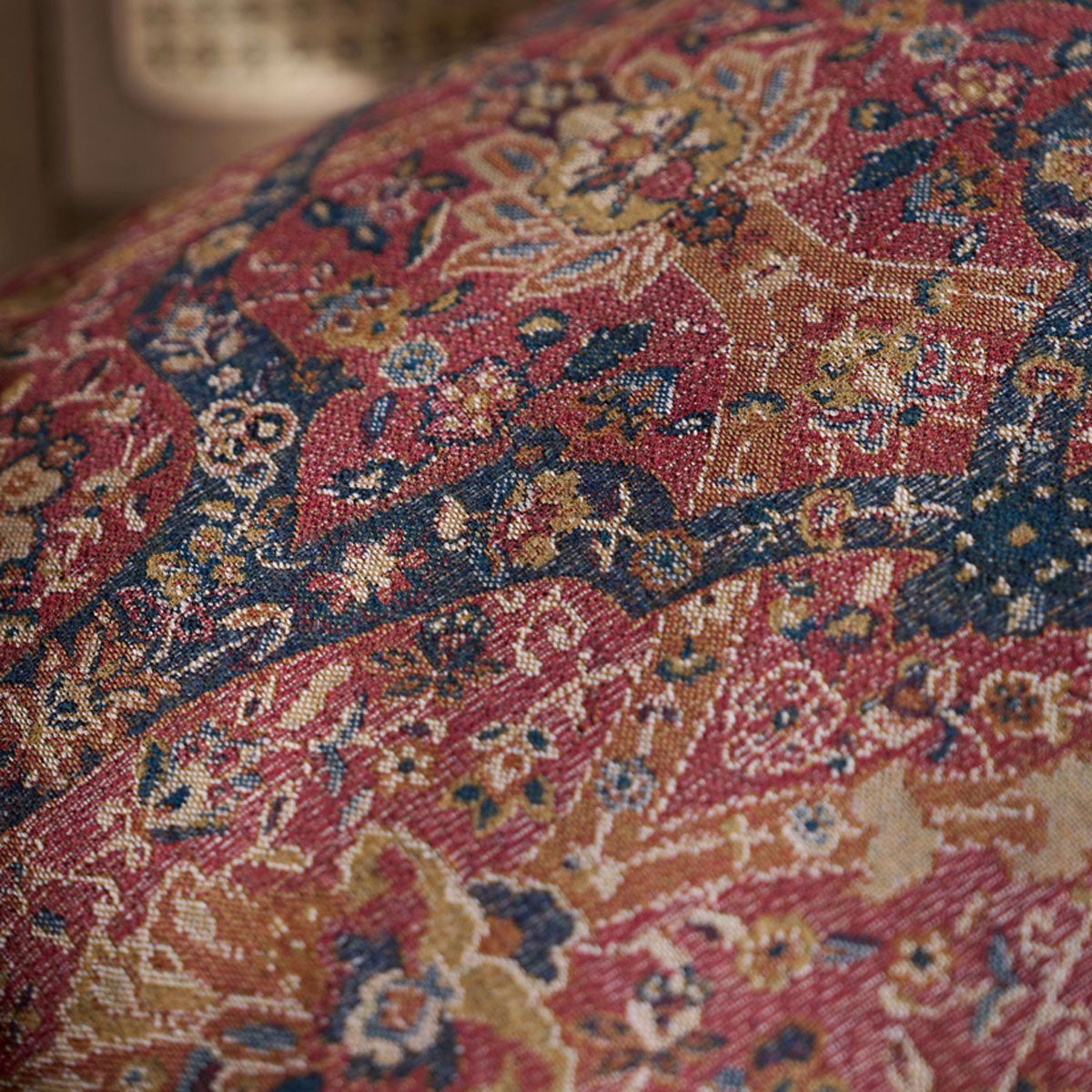 Sanderson Brantwood Wool fabric – Madder/Jodphur Blue (3)