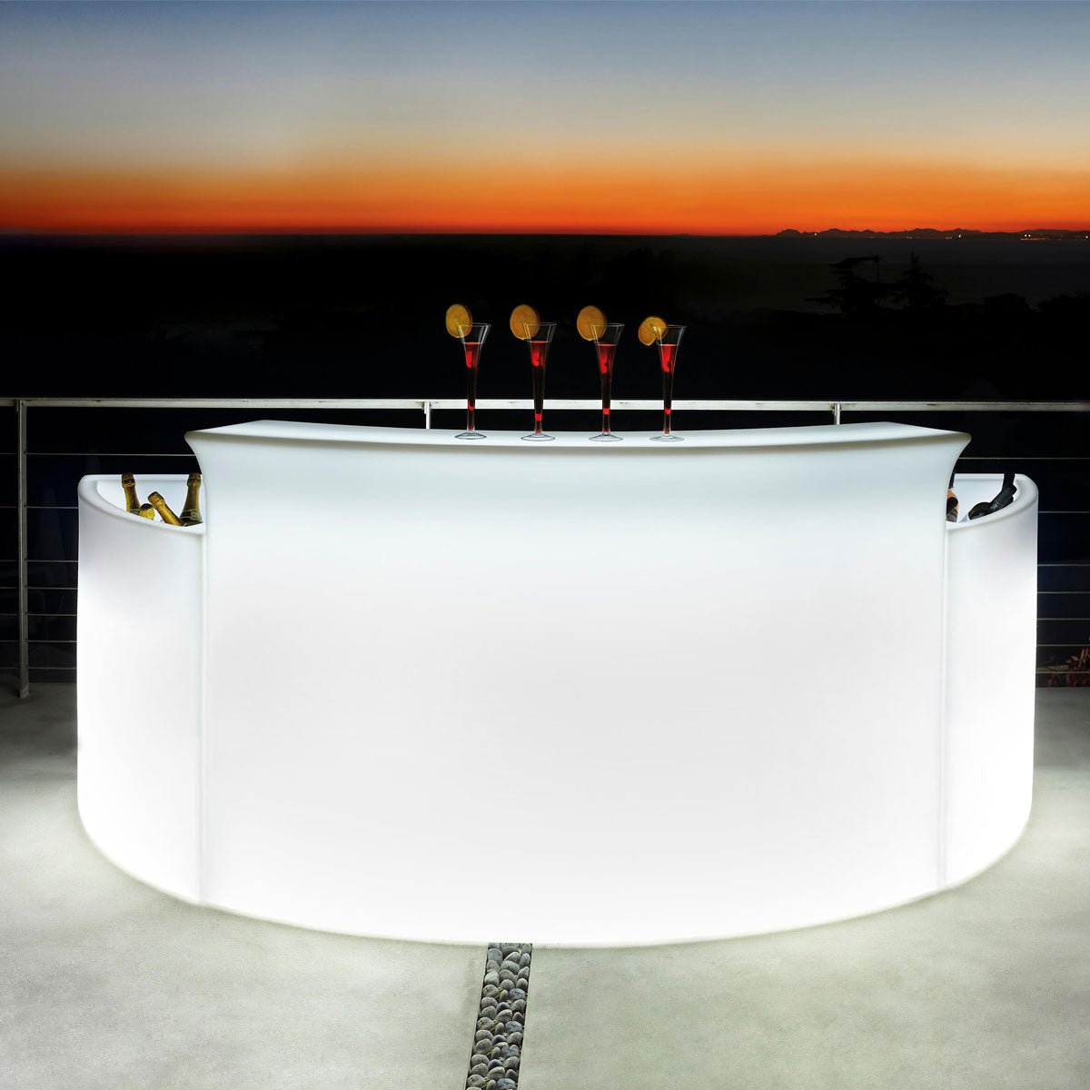 Break Bar Table - Slide Design