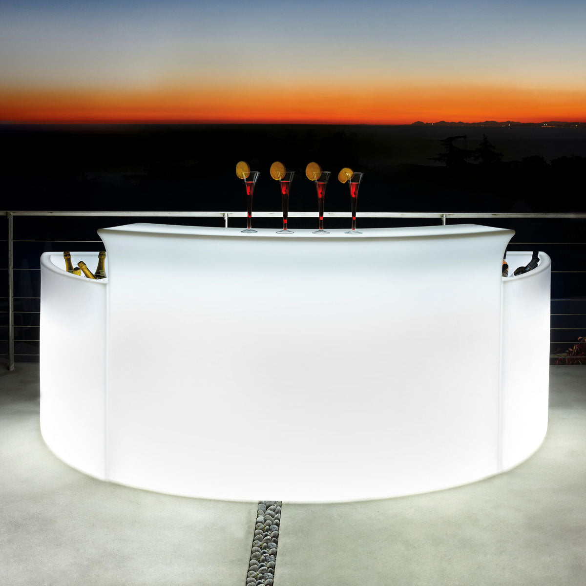Break Bar Table - Slide Design