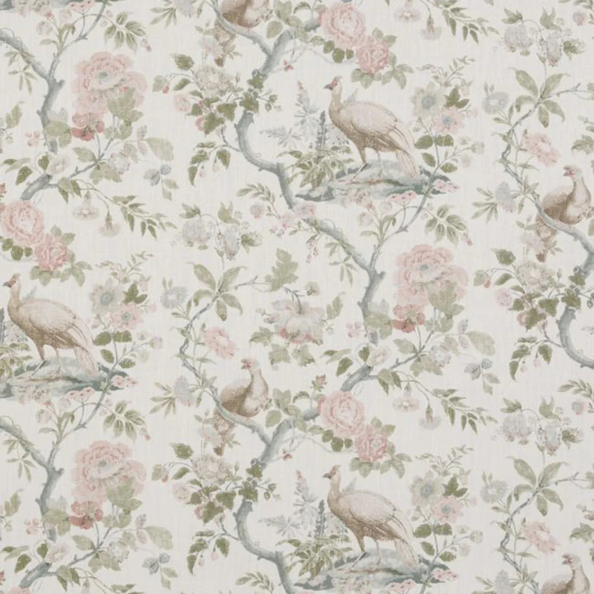 Broughton Rose Fabric - GP&J Baker