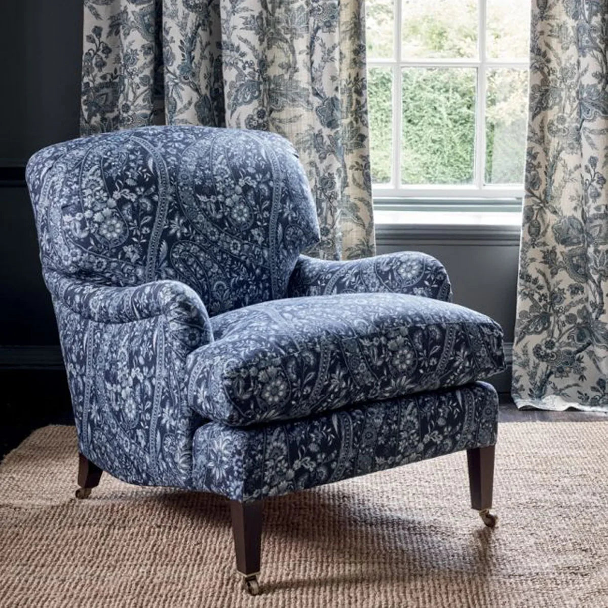 Bukhara Paisley Fabric - GP&J Baker