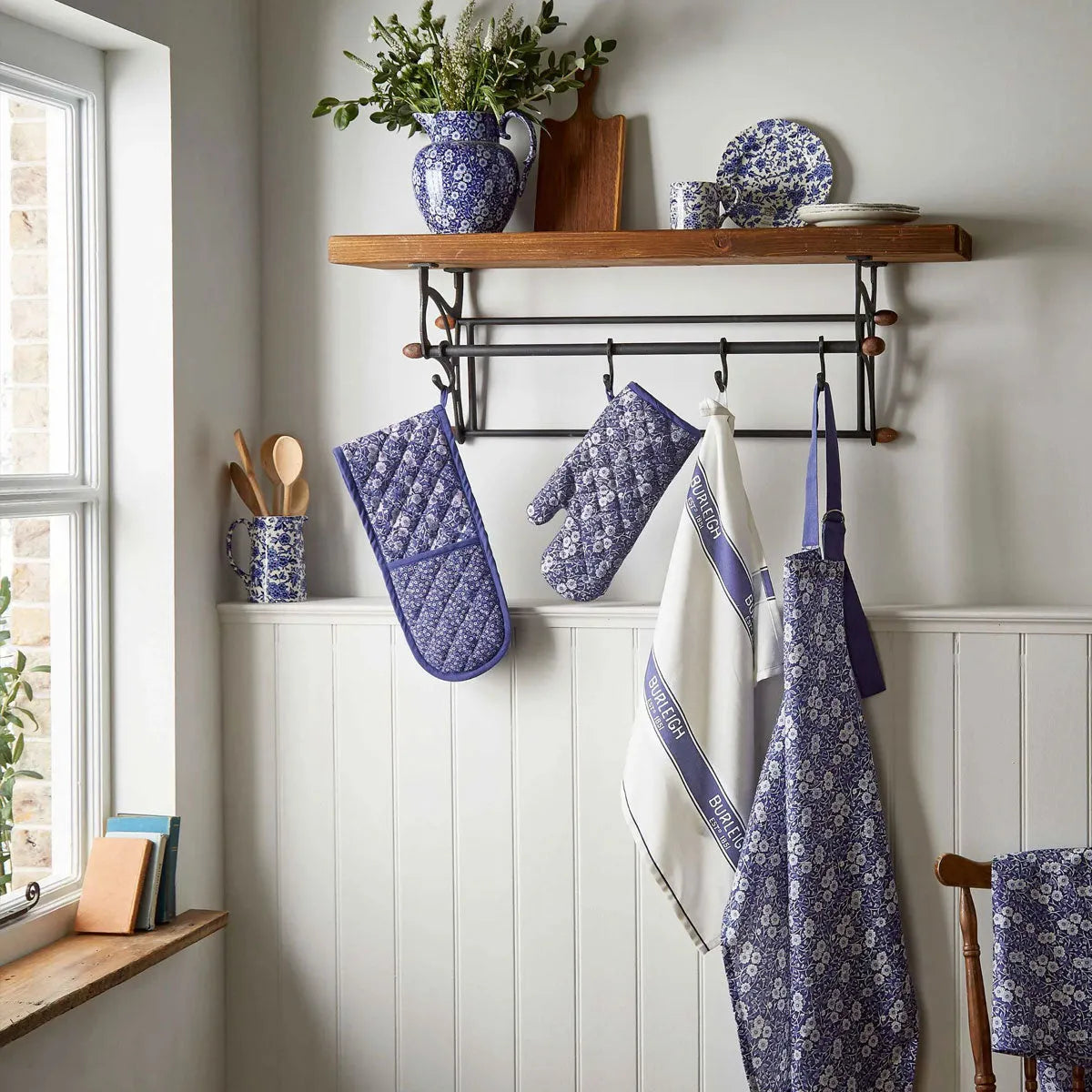 Calico Apron - Burleigh