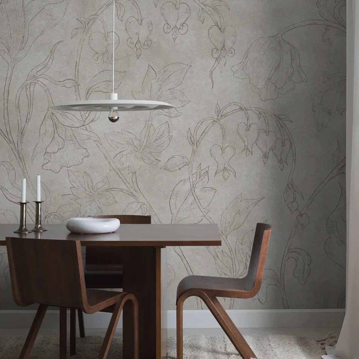 Burning Heart Mural Wallpaper - Borastapeter
