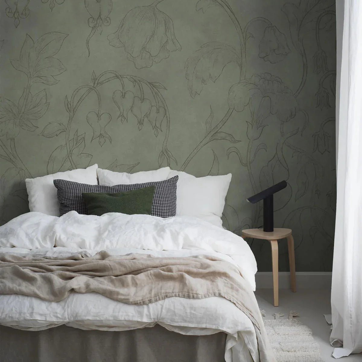 Burning Heart Mural Wallpaper - Borastapeter