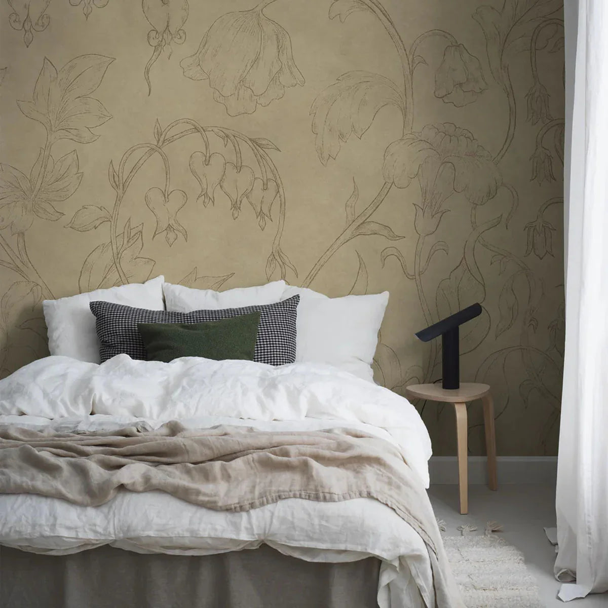 Burning Heart Mural Wallpaper - Borastapeter