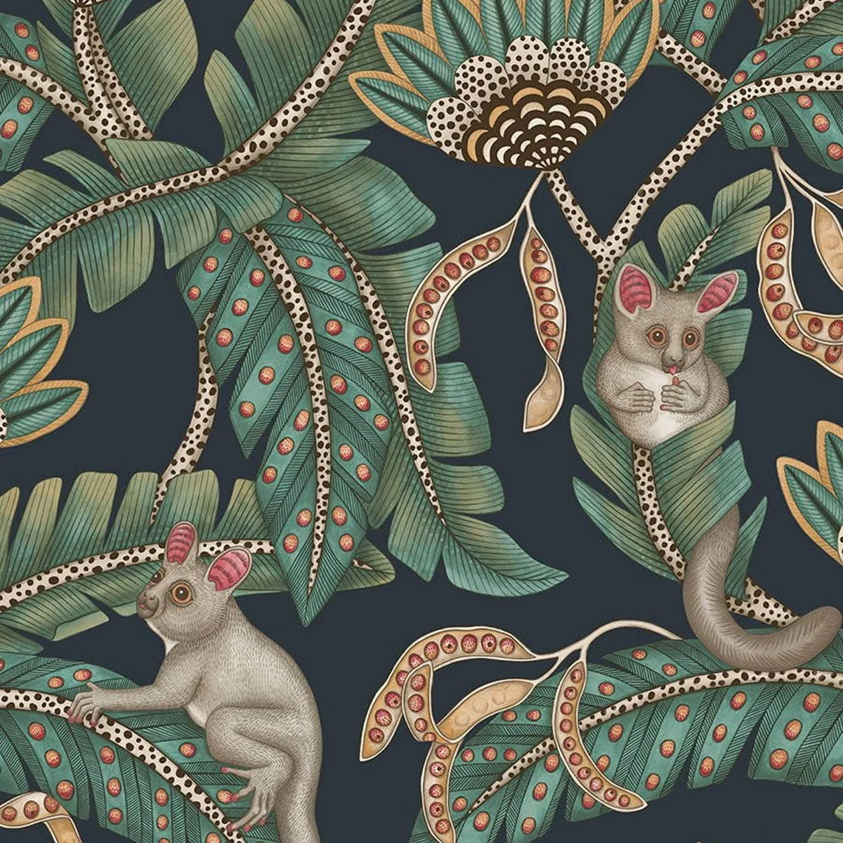 Bush Baby Wallpaper - Cole & Son