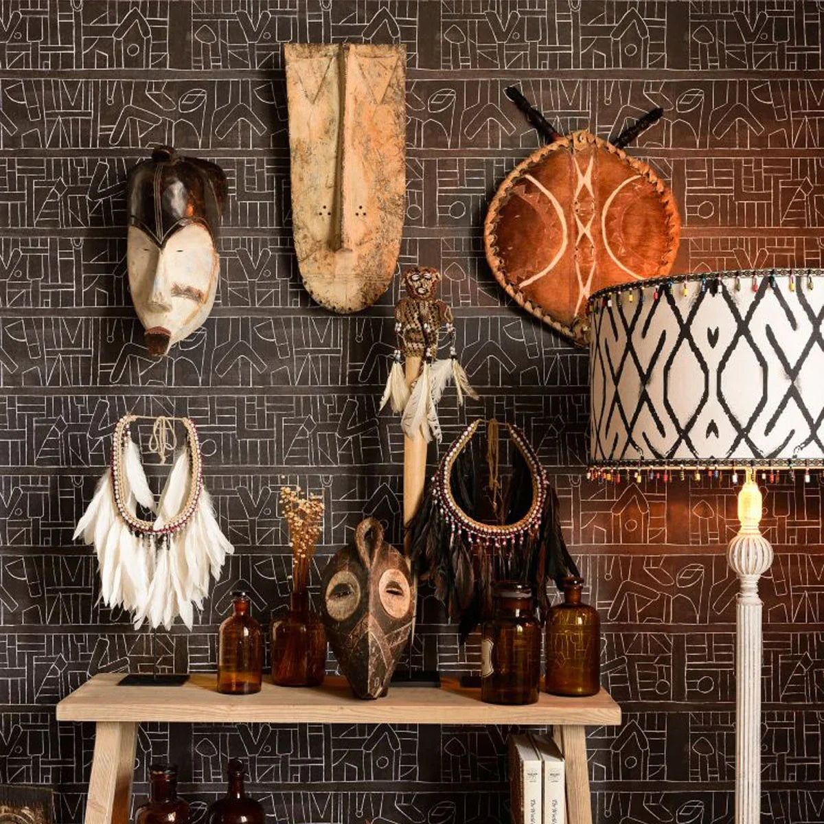 Bushoong Kuba Wallpaper - Mind The Gap