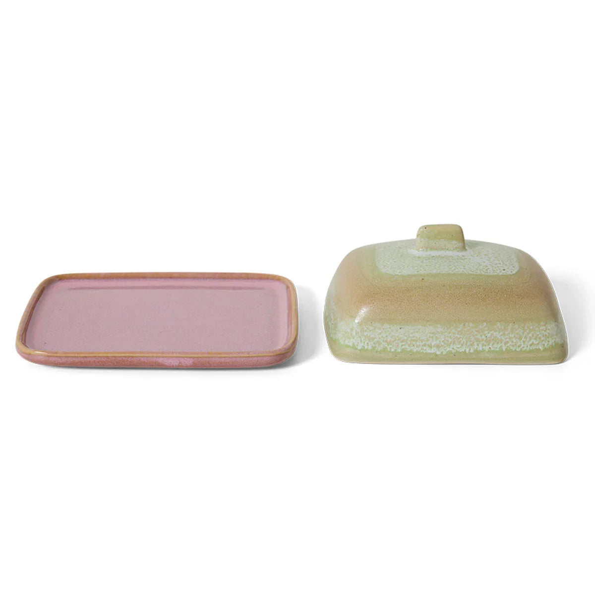 70s Ceramics Butter Dish - HKLIVING