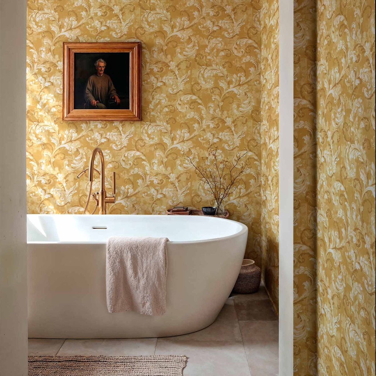Byzantine Damask Wallpaper - Coordonne