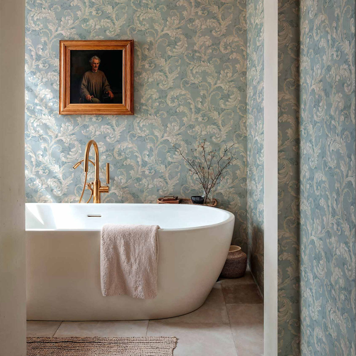 Byzantine Damask Wallpaper - Coordonne