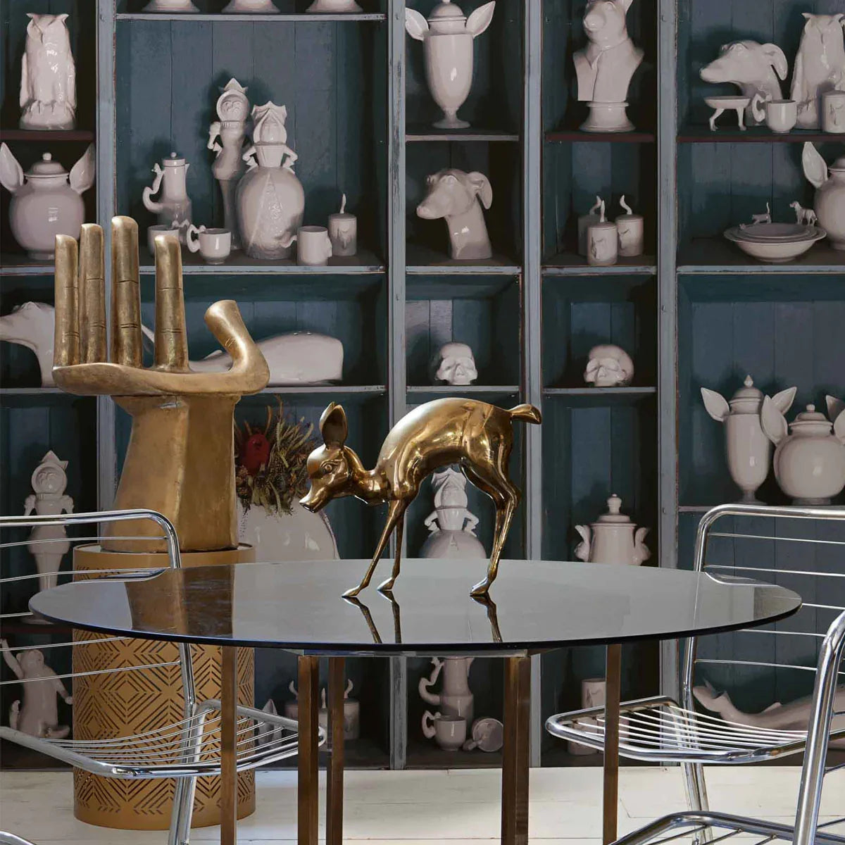 Ceramic Fauna Mural Wallpaper - Coordonne