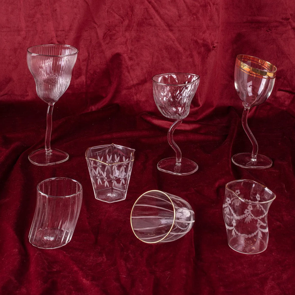 Classics On Acid Wine Glass - Diesel Living with Seletti