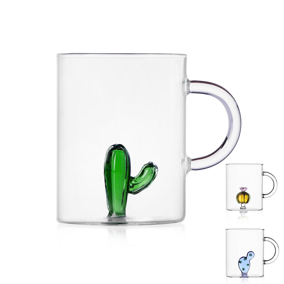 Desert Plants Glass Mug - Ichendorf