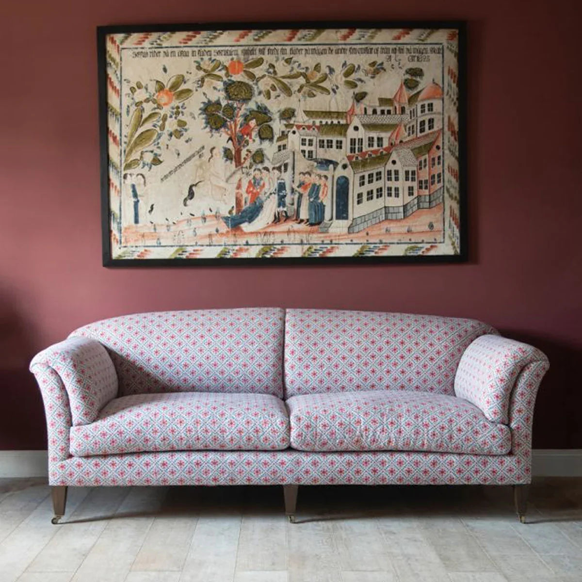 Camden Trellis Fabric - GP&J Baker