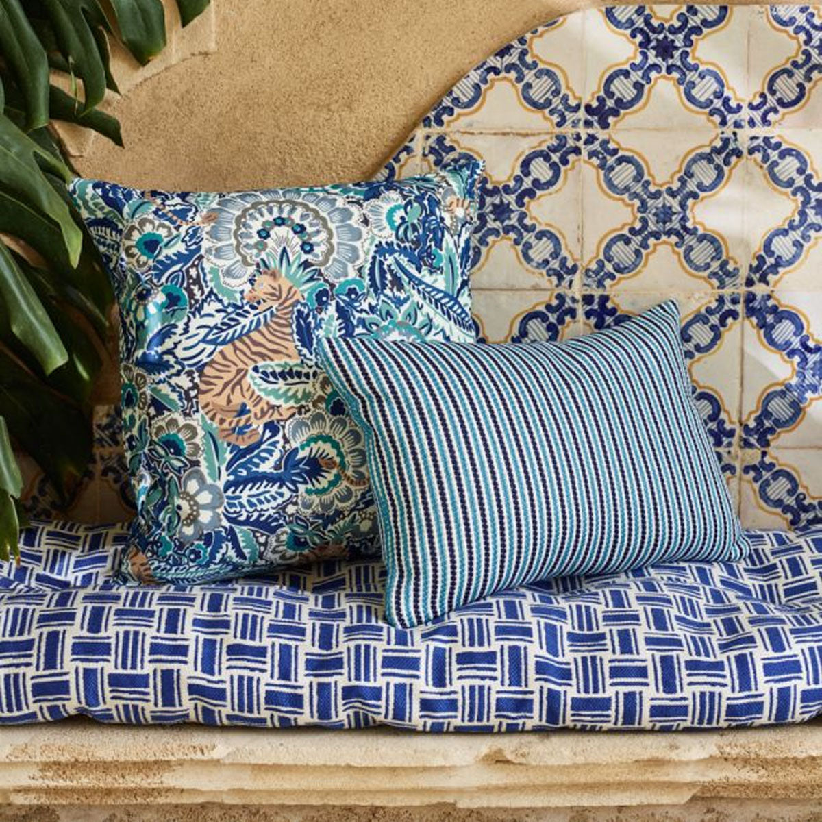 Candy Stripe Outdoor Fabric - Liberty