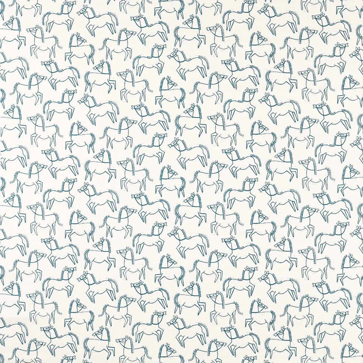 Canter Print Fabric - Scion