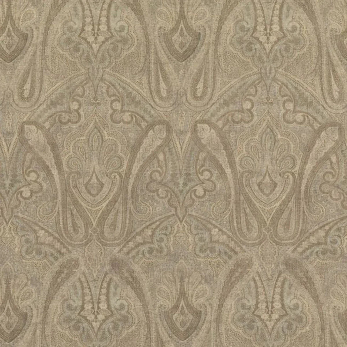 Canvas Paisley Fabric - Mulberry Home
