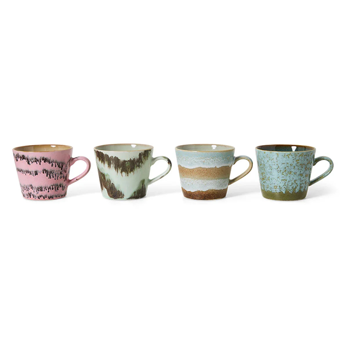 70s Ceramics Mugs - HKLIVING