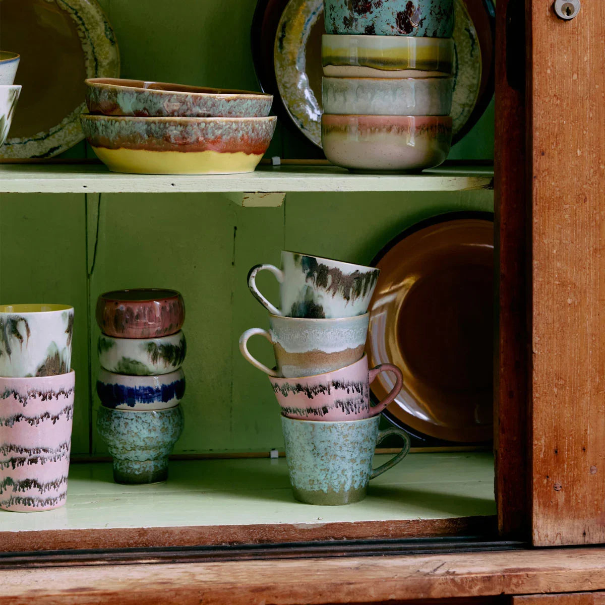 70s Ceramics Mugs - HKLIVING