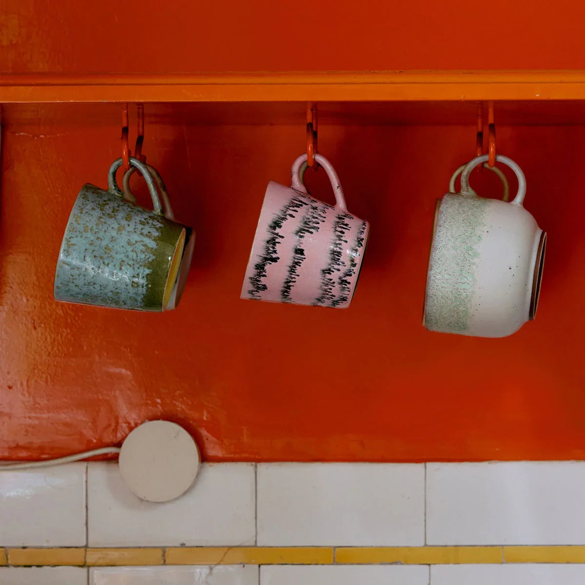 70s Ceramics Mugs - HKLIVING