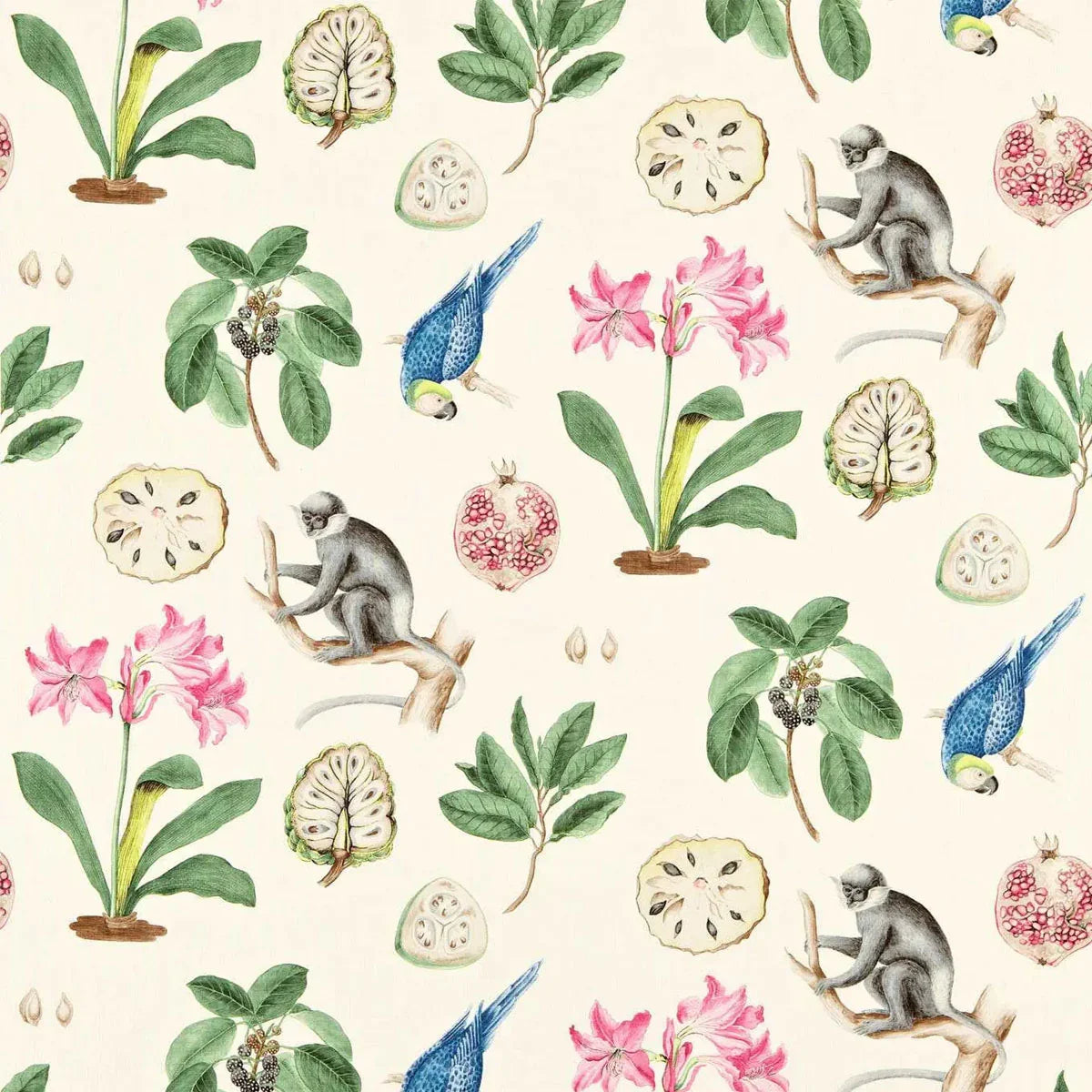 Capuchins Fabric - Sanderson