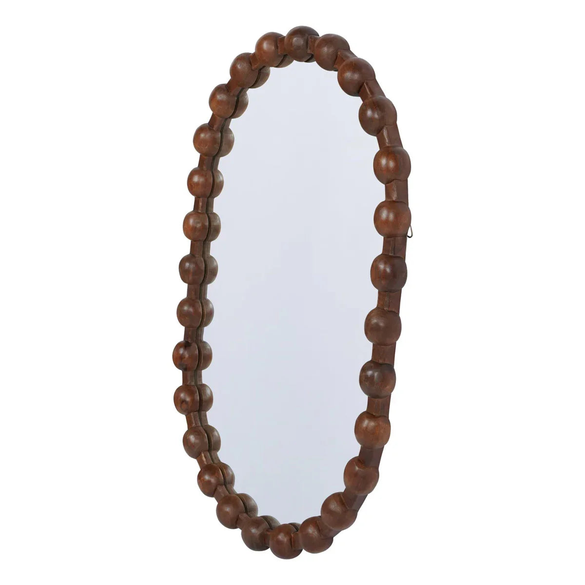 Carmel Oval Wooden Carved Mirror - Courthouse Furniture