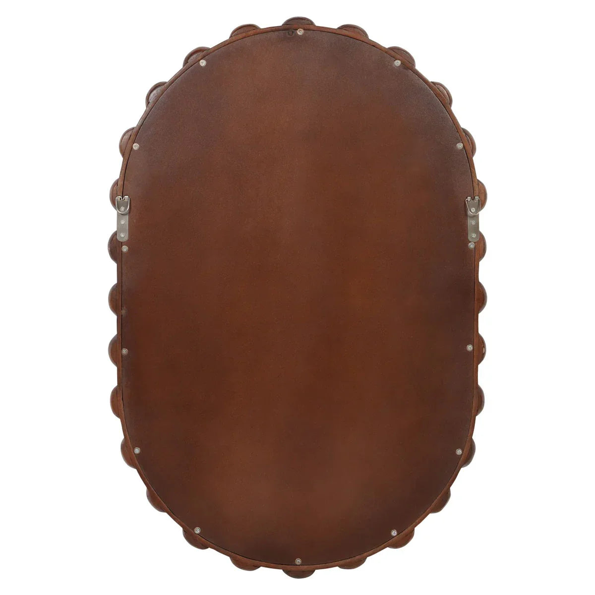 Carmel Oval Wooden Carved Mirror - Courthouse Furniture