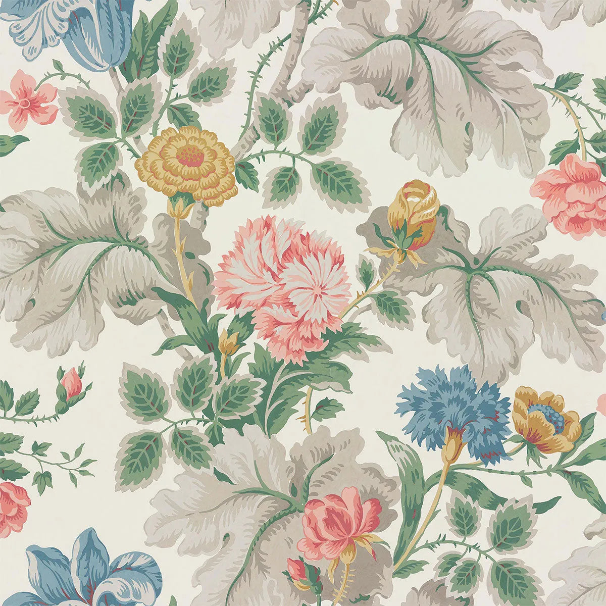 Carnation Garden Wallpaper - Borastapeter